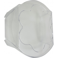 Custom Dynamics Headlight Guard - Shark Demon 2 - Clear 2001-3045 SD2-GUARD-C